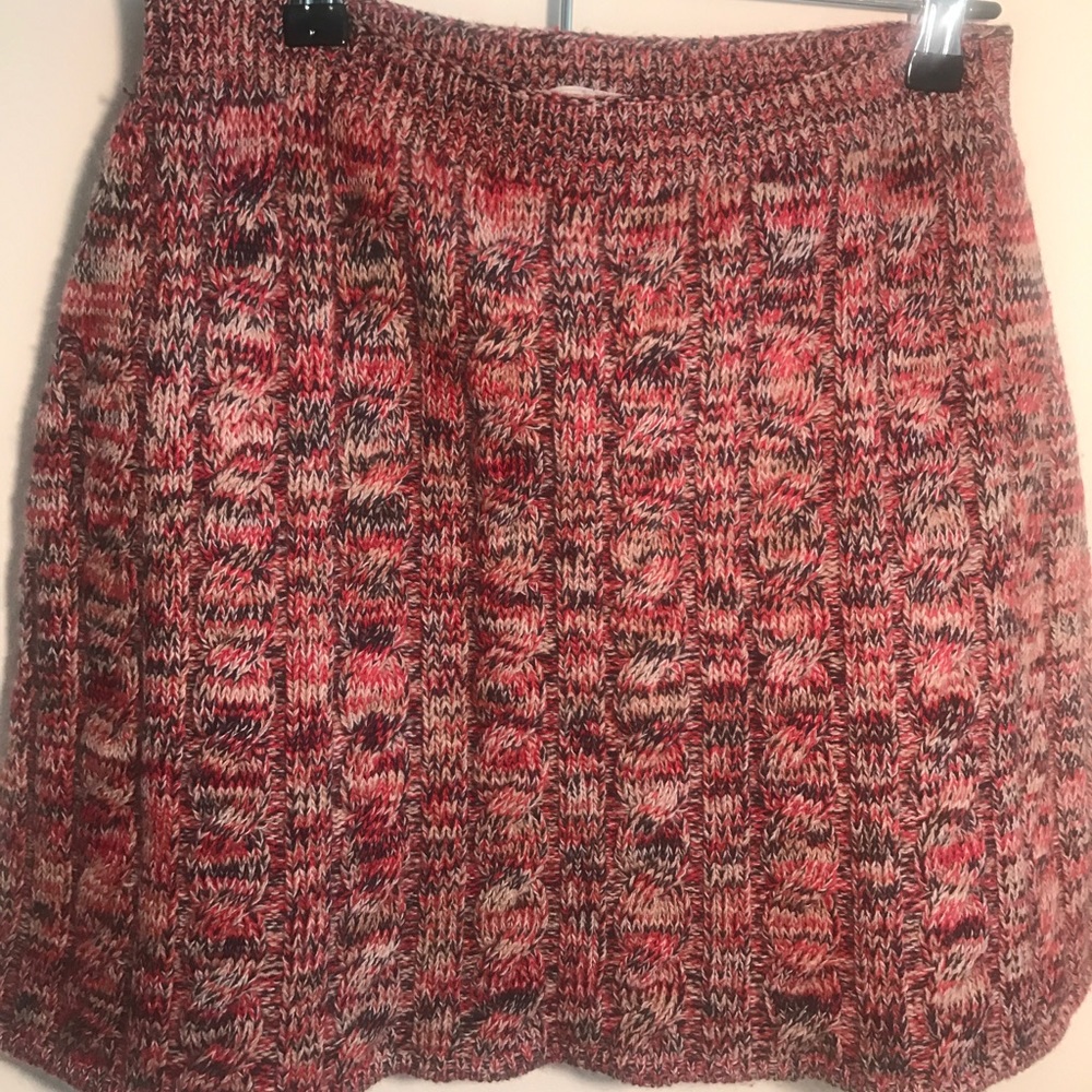 Prada knitted cashmere/wool mini skirt